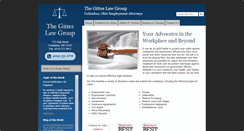 Desktop Screenshot of gitteslaw.com